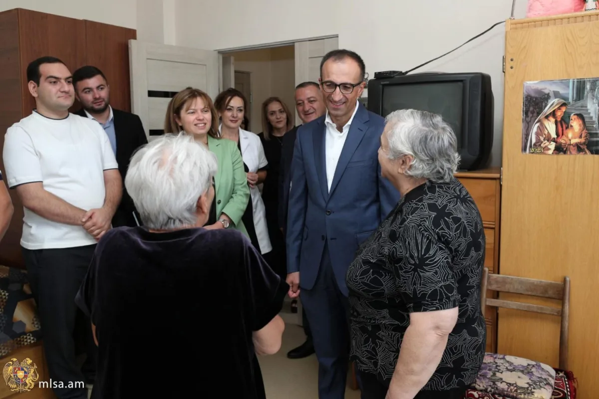 Արսեն Թորոսյանն այսօր այցելել է  «Նորք» շուրջօրյա խնամքի կենտրոն