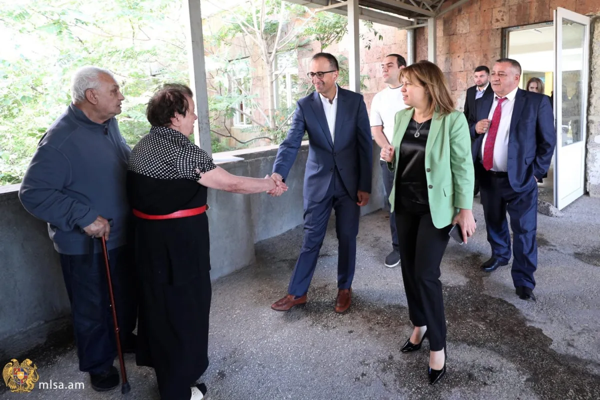 Արսեն Թորոսյանն այսօր այցելել է  «Նորք» շուրջօրյա խնամքի կենտրոն