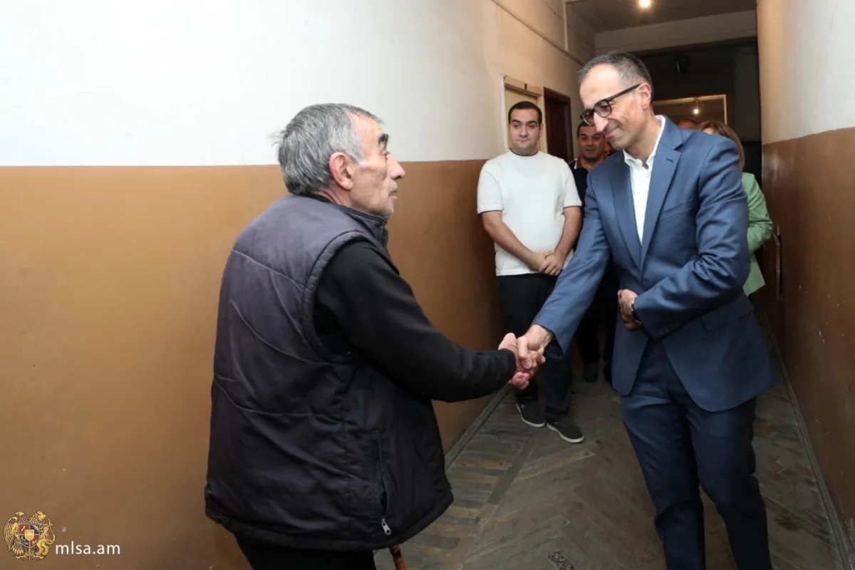 Արսեն Թորոսյանն այսօր այցելել է  «Նորք» շուրջօրյա խնամքի կենտրոն