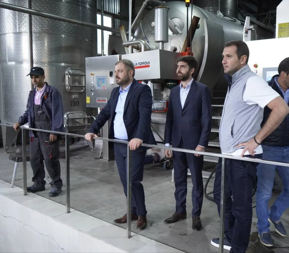 Գևորգ Պապոյանը ծանոթացավ «Վեդի-Ալկո»-ում ընթացող խաղողի մթերումներին