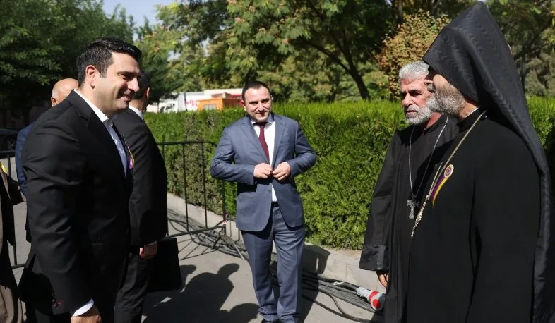 Ален Симонян принял участие в мероприятиях праздника Эчмиадзин