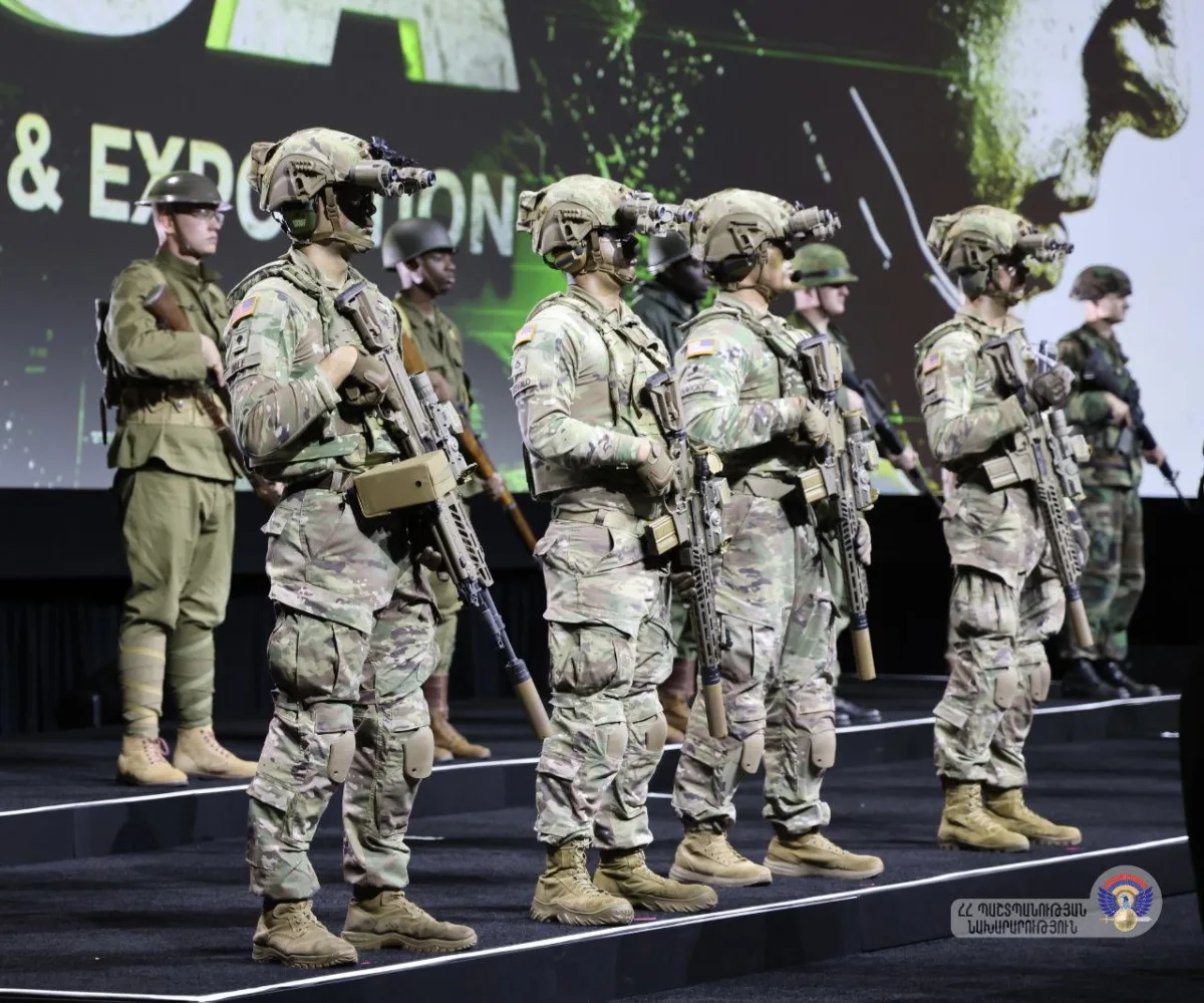 Папикян принял участие в церемонии открытия выставки «AUSA» в Вашингтоне