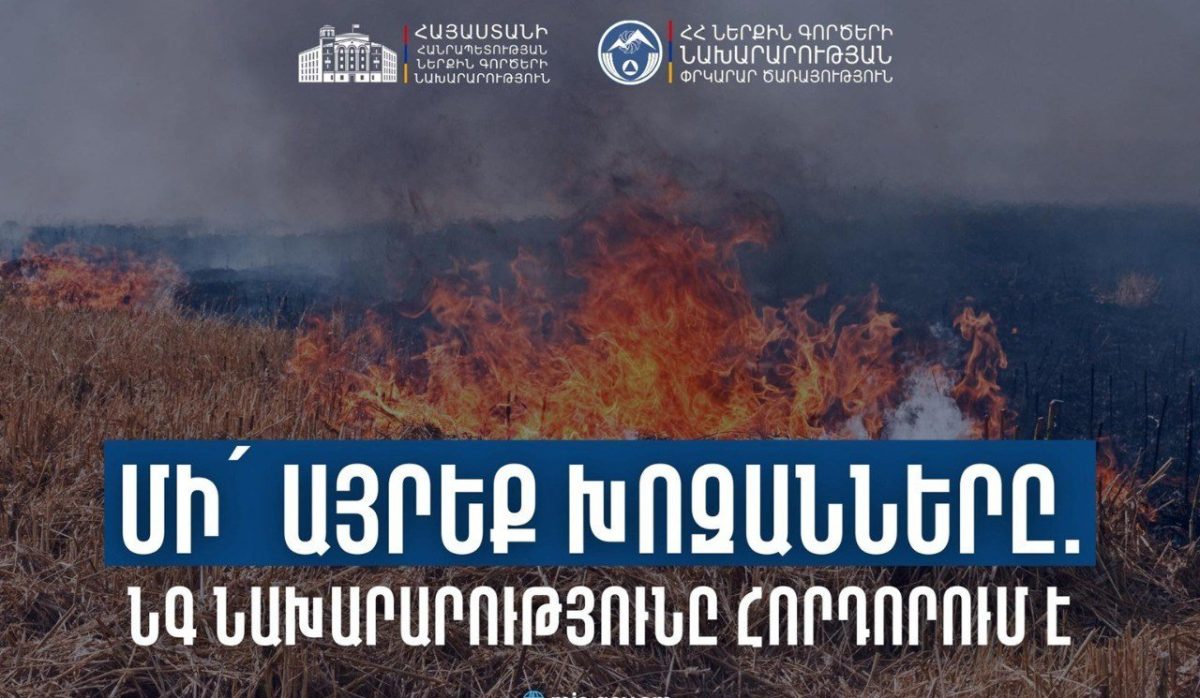 МВД призывает не сжигать хворост и не наносить вред экосистеме