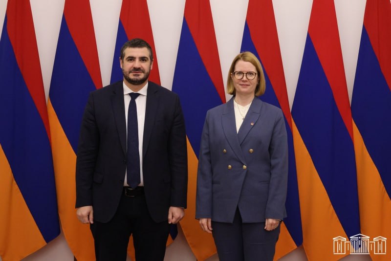 Арман Егоян принял посла Германии в Армении.