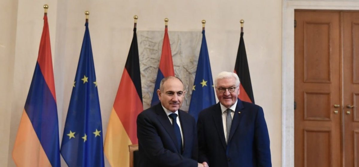 В Берлине началась встреча премьер-министра Армении и президента Германии