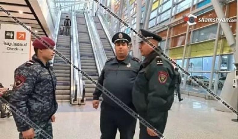 Драка и спор в аэропорту Звартноц: несколько человек арестованы.