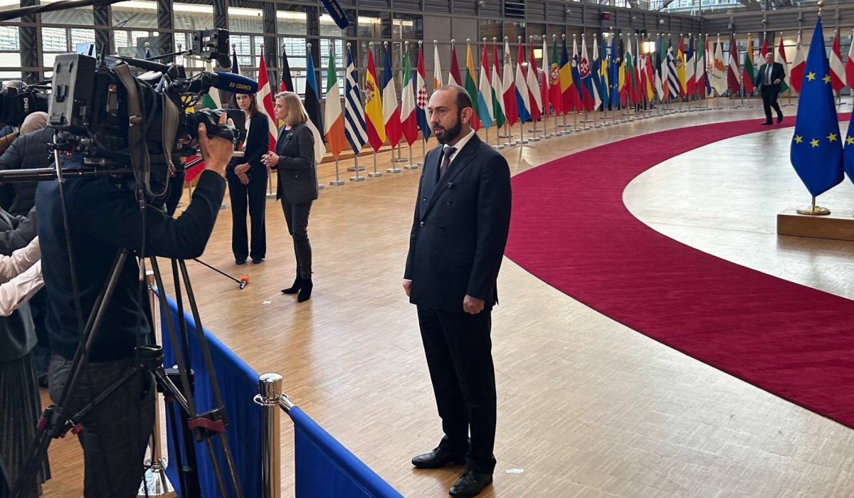 Мирзоян принял участие во встрече, состоявшейся в рамках формата Совета министров иностранных дел ЕС.