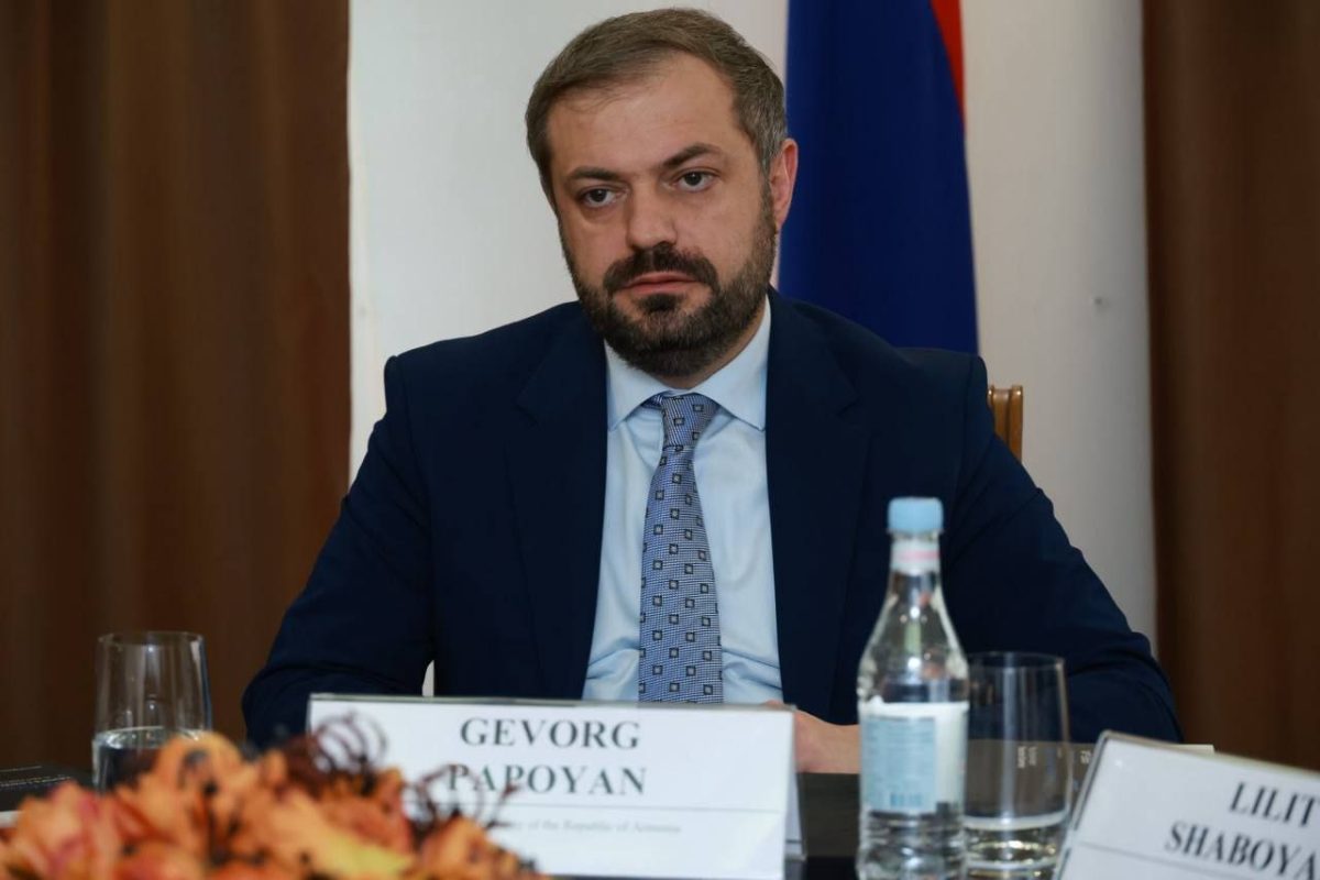 Геворг Папоян принял генерального секретаря Глобального инвестиционного фонда Валида Фаргала на ежегодном инвестиционном совещании AIM.