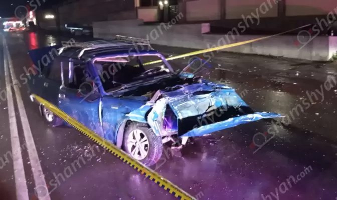 Трагическая автомобильная авария в Сюнике: один погибший, один раненый.