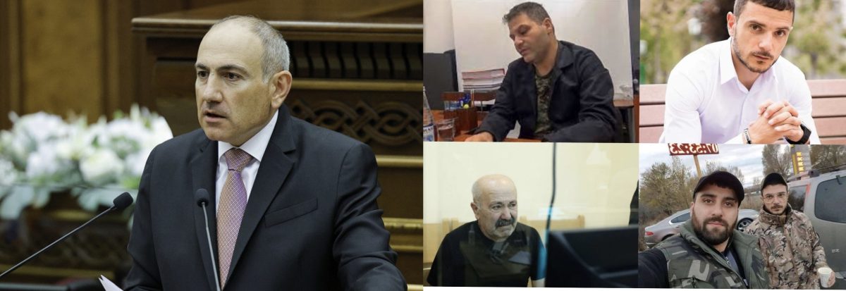 В Армению вернулись четверо заключенных: Никол Пашинян.