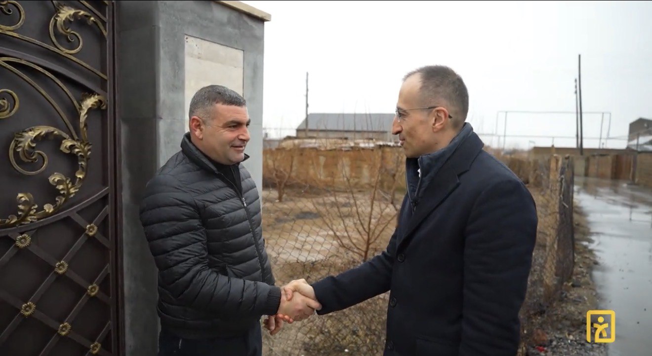 Այցելեցի Երասխում պետության ֆինանսավորմամբ կառուցվող 75 տներից մեկը. Արսեն Թորոսյան