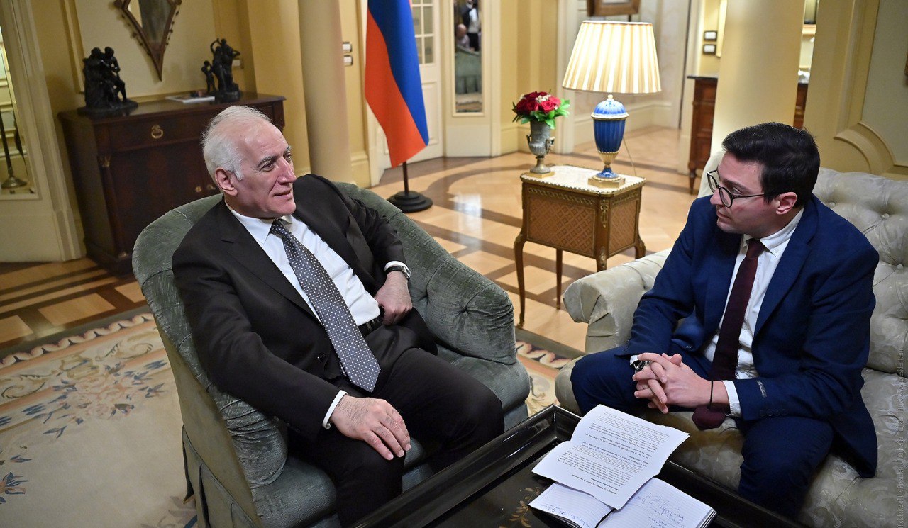 ՀՀ նախագահը հունական Manifesto պարբերականին տված հարցազրույցում անդրադարձել է Հայաստանի արտաքին քաղաքական մոտեցումներին.