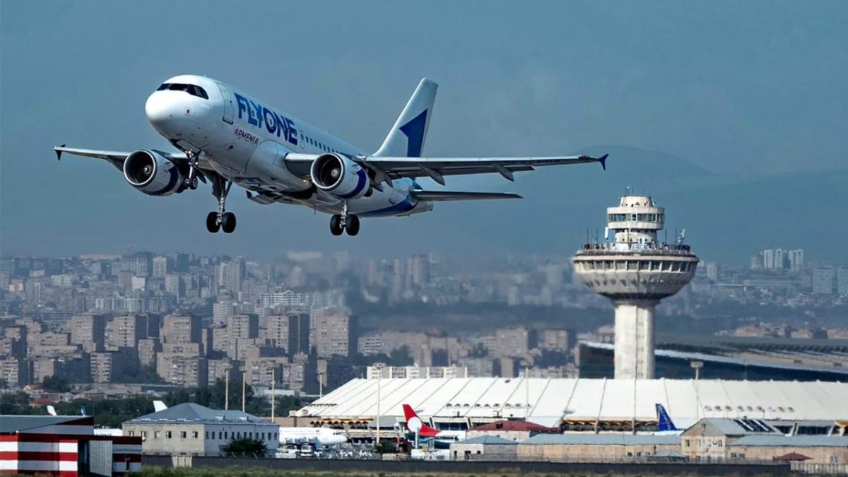 Самолет Fly One Armenia вылетел в Маскат для эвакуации граждан РА, оставшихся в ОАЭ.