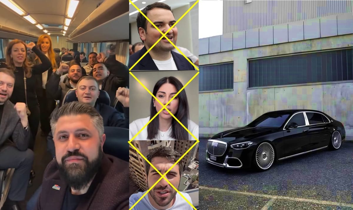 Элита Карапетянов: поездка на люксовых авто вместо автобуса