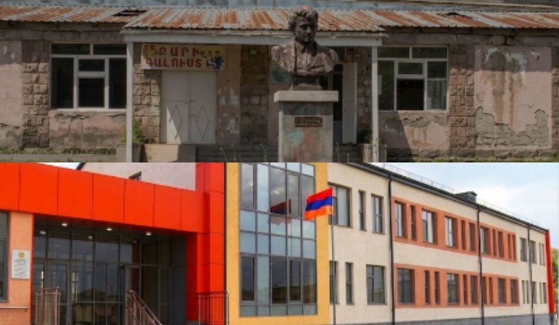 В Раздане вместо аварийной школы №2 возведено новое здание. Тарон Чахоян