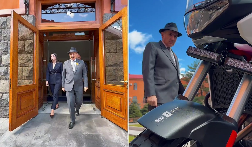 Патрульная полиция получила 10 новых итальянских мотоциклов: видео Пашиняна