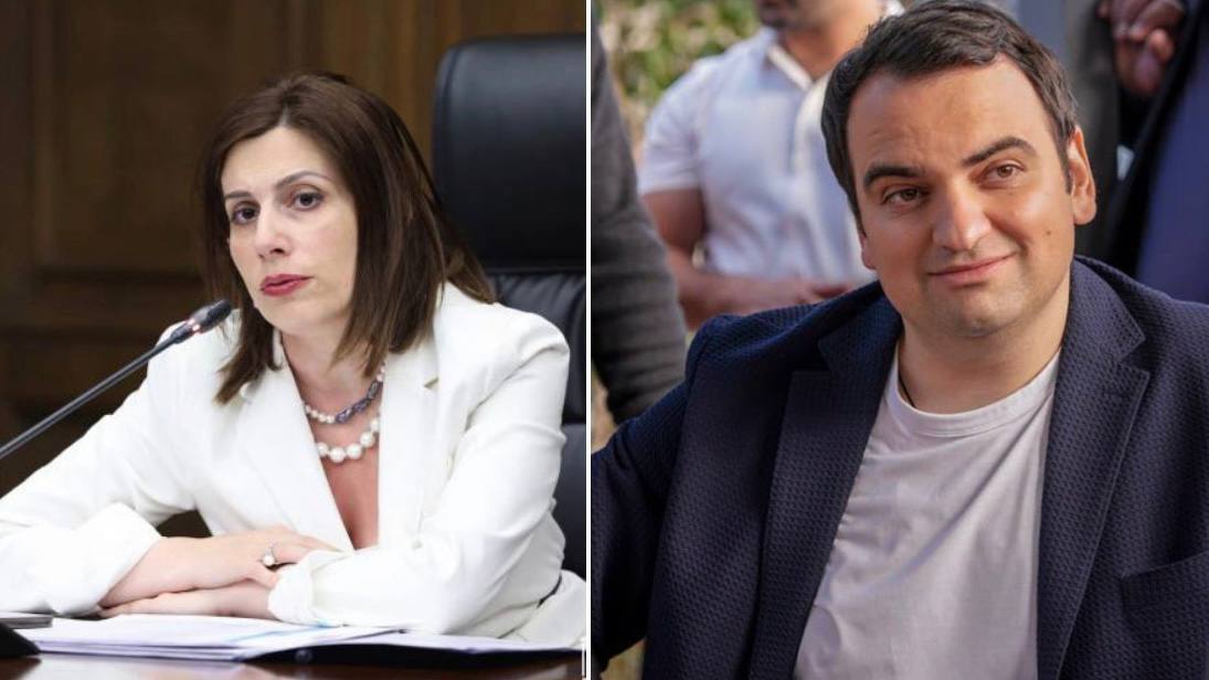 Вашему отцу и его руководителю Сержу Саргсяну следовало бы своевременно думать об Армии, а не растрачивать или проигрывать в казино то, что предназначалось солдатам. Анаит Аванесян — Нареку Карапетяну.