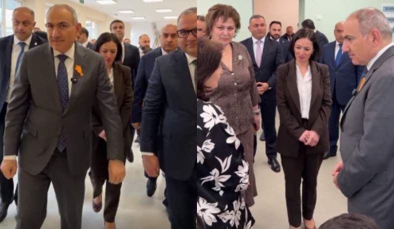 Премьер-министр посетил уже обновленную школу в Мргашене