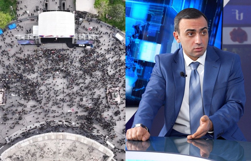 Калужского Само «исторический» митинг: говорят, он будет говорить в первый раз, а когда он приступит к делу? Тарон Чахоян