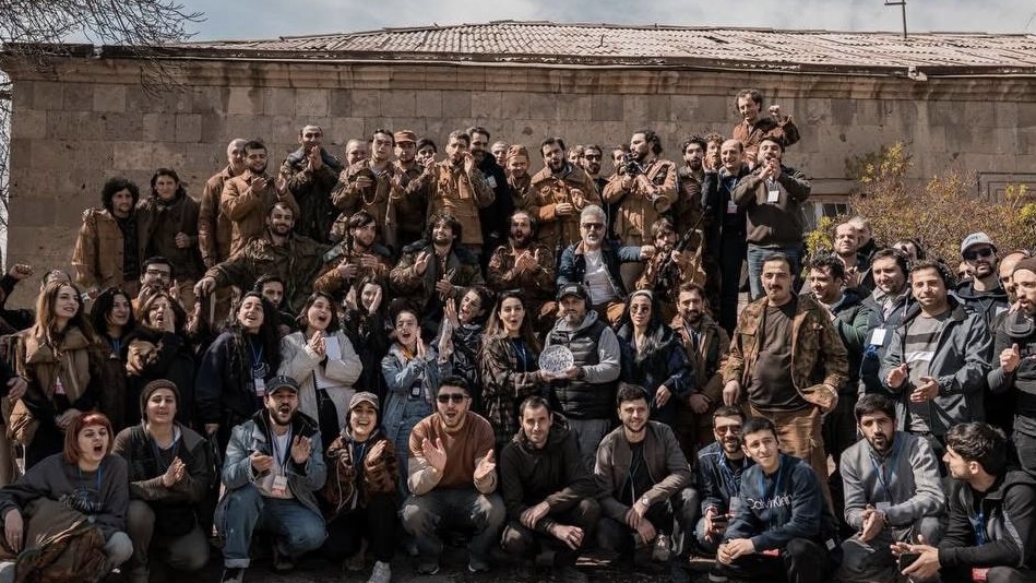 Снимается фильм о Мантэ. Нона Саргсян.