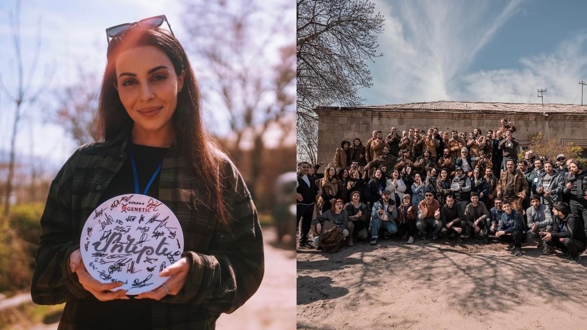 Снимается фильм о Мантэ. Нона Саргсян.