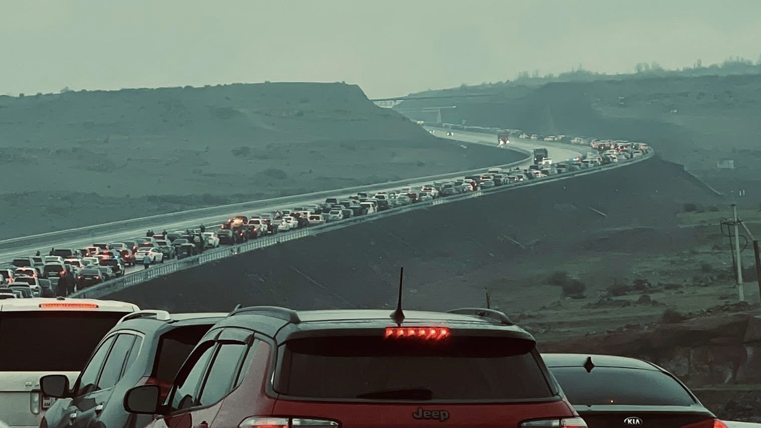 Երևան-Գյումրի ավտոերթին մասնակցել է 1230 մեքենա. ԻՔՄ