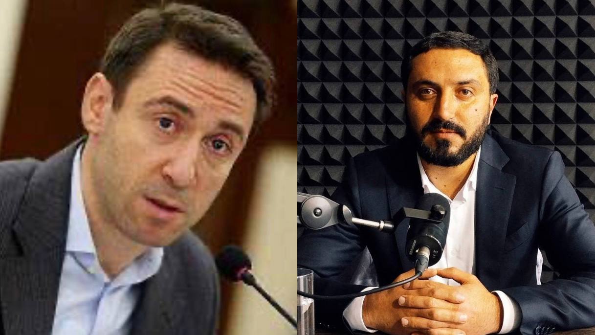 Сейчас обращаюсь к этим двум деятелям, господа, хорошо ли вы себя чувствуете, что водители автобусов, вследствие вашего же неразумного шага, становятся мишенью и подвергаются насилию? Армен Ованнисян — Гайку Марутяну и его команде.