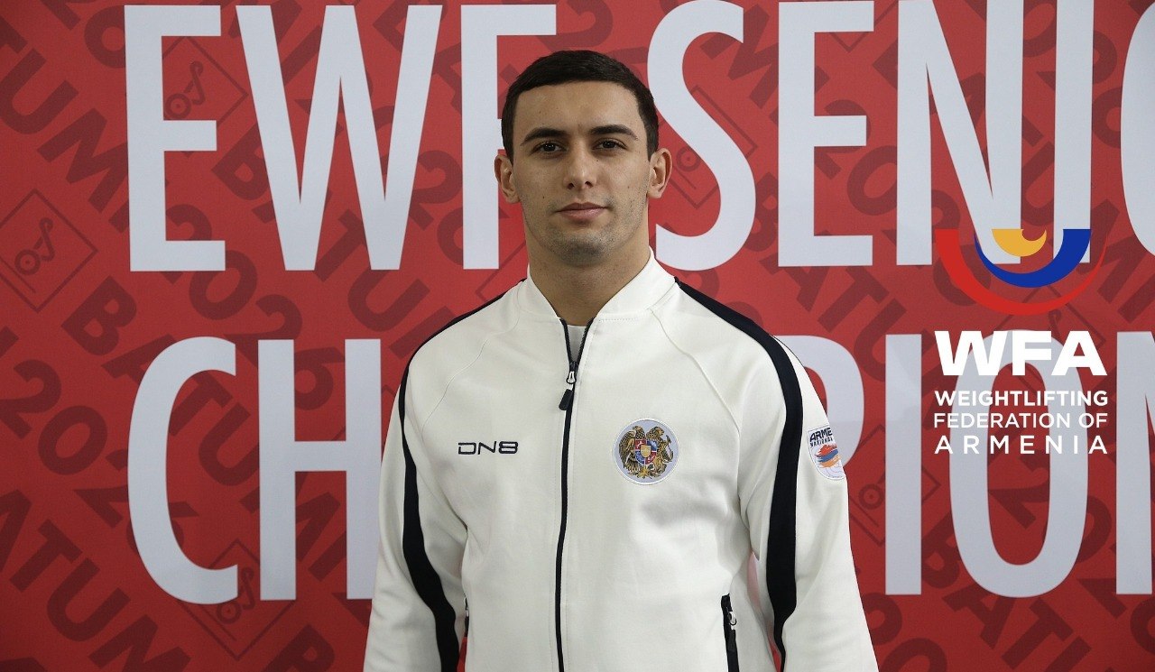 Тяжелоатлет Гор Саакян, вице-чемпион Европы.