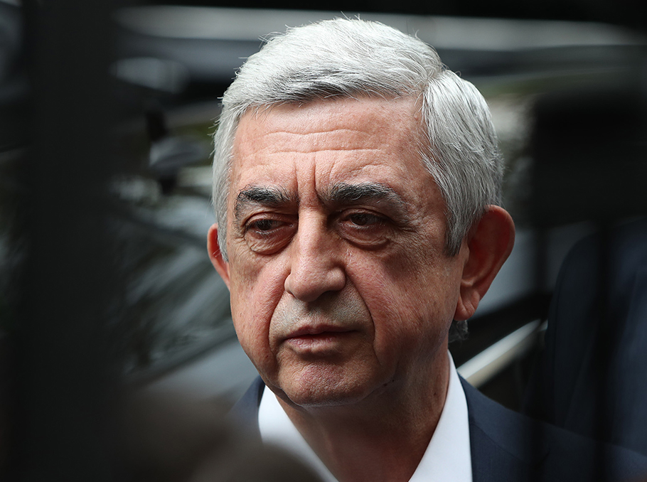 Моё самое правильное и трудное решение было «нарушение моего собственного обещания». Серж Саргсян.