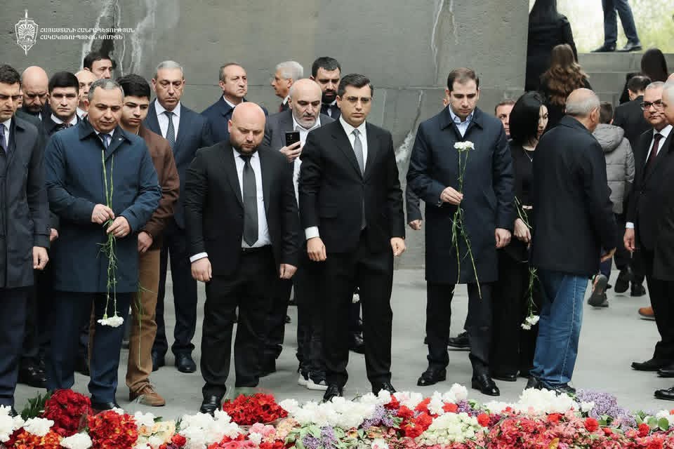 Председатель Антикоррупционного комитета РА и сотрудники Комитета почтили память жертв Геноцида армян.