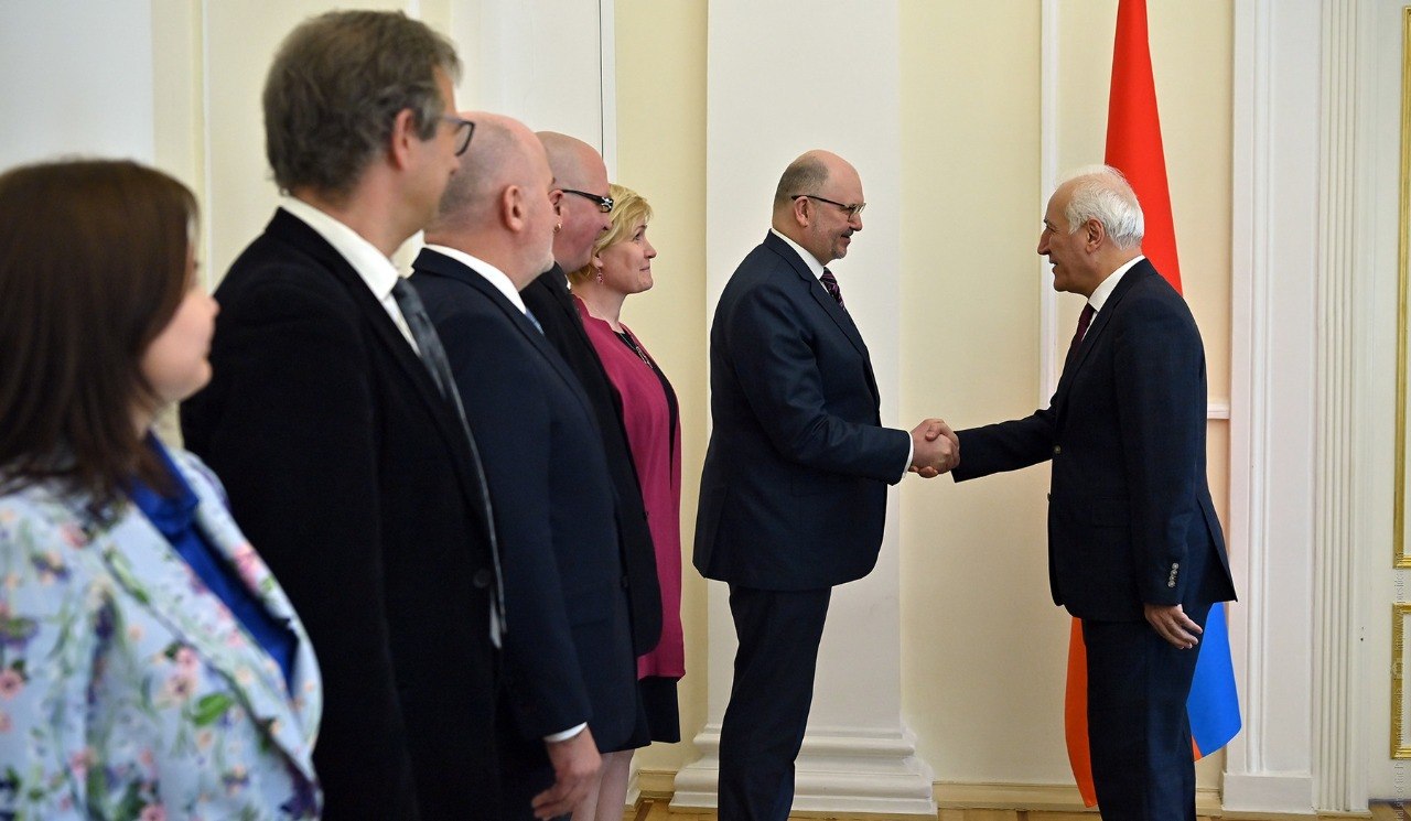 Ваагн Хачатурян принял членов парламентской группы дружбы Эстония-Армения Рийгикогу Эстонии.