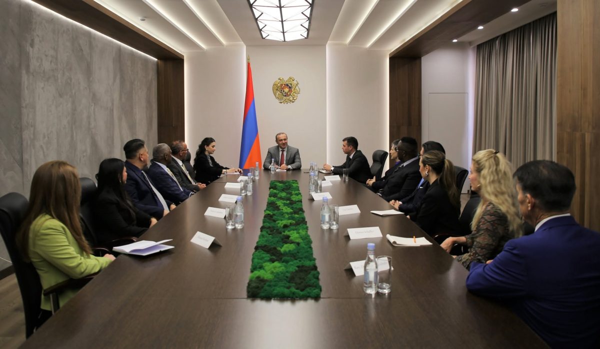 Секретарь Совета безопасности обсудил с членами делегации Save Armenia повестку дня армяно-американских двусторонних отношений.