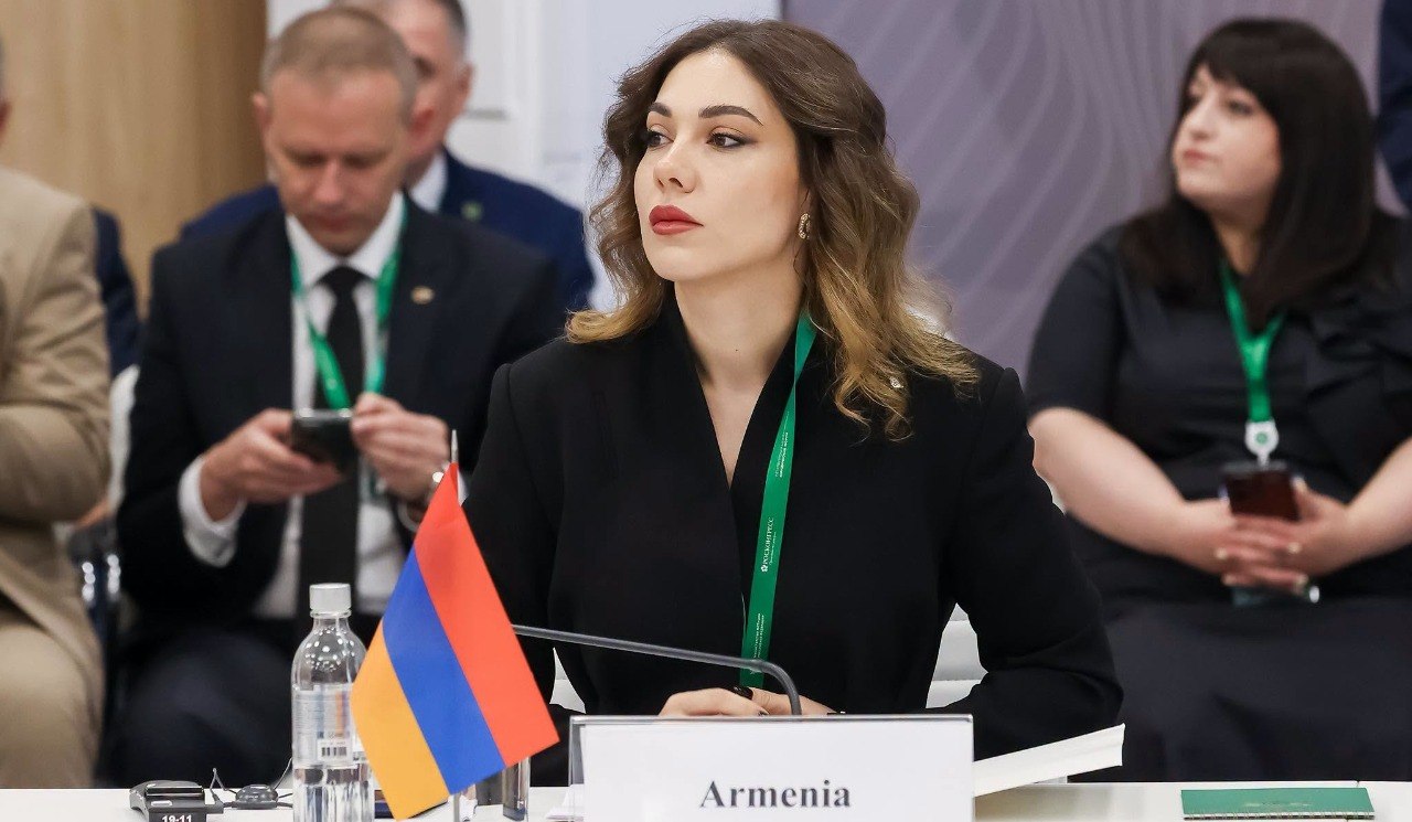 Србуи Галян представила реформы в сфере юстиции Армении на Петербургском международном форуме.