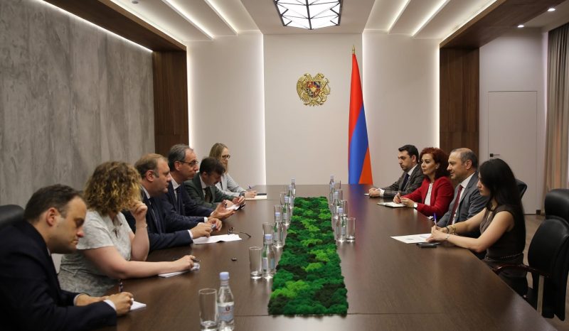 Արմեն Գրիգորյանը և Հայաստանում ԵՄ նոր գործընկերության առաքելության պատվիրակությունը քննարկել են հետագա համագործակցության հարցեր