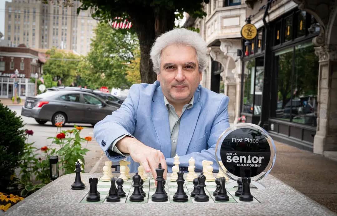 Հայ գրոսմայստեր Վլադիմիր Հակոբյանը դարձել է 2026 թվականի շախմատի ԱՄՆ-ի վետերանների չեմպիոն.