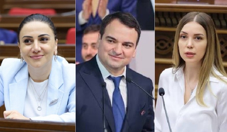 Кто руководители и секретари 3 фракций, прошедших в парламент 9-го созыва?