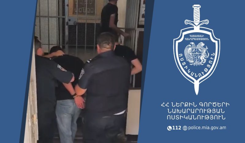 Общинные полицейские Шенгавита обнаружили молодого человека, зарезавшего собаку; он задержан. ВИДЕО