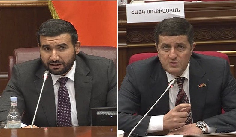 Ваагн Алексанян и Давид Газинян об инциденте, произошедшем в НС.