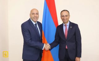 Арсен Торосян и представитель ЮНИСЕФ обсудили сотрудничество в сфере защиты прав детей.