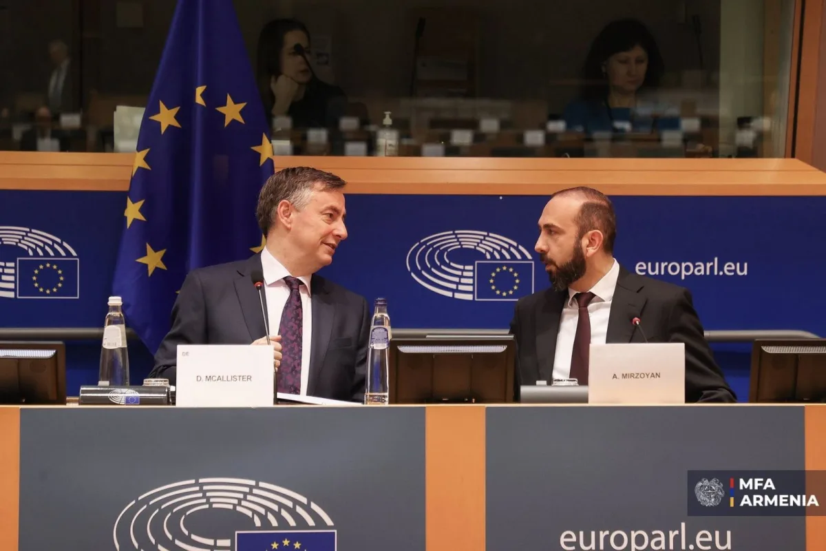 Арарат Мирзоян представил в Европейском парламенте мирную программу Армении и перспективы армяно-европейских отношений.