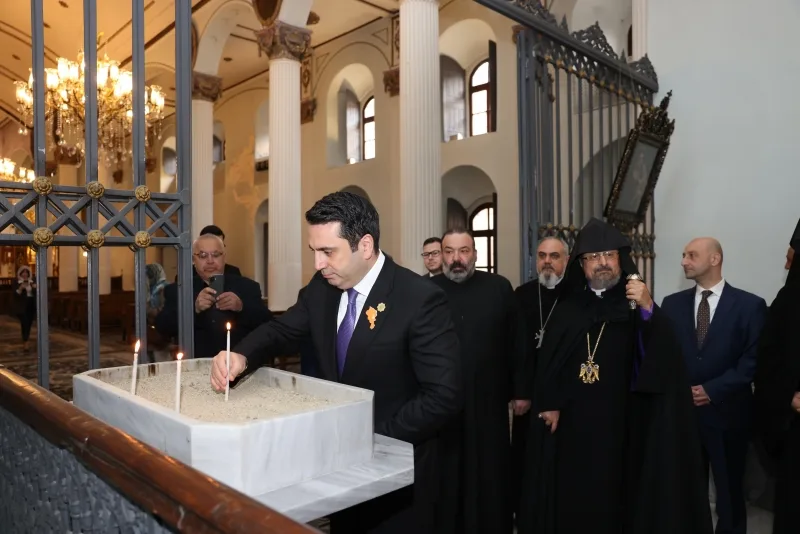 Ален Симонян посетил Армянский Патриархат Турции (Константинополя); с архиепископом Машаляном был обсужден широкий круг вопросов.