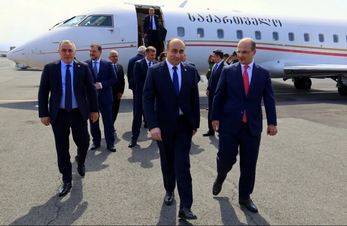 В Армению прибыл глава Службы государственной безопасности Грузии Гела Геладзе.