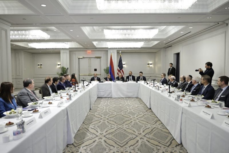 Ազդարարվել է Հայաստան-ԱՄՆ գործարար խորհրդի մեկնարկը․ վարչապետը հանդիպել է ԱՄՆ առևտրի պալատի ներկայացուցիչների հետ — 1