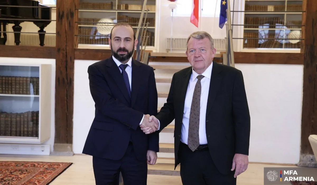 Арарат Мирзоян и Ларс Локке Расмуссен обсудили пути расширения армяно-датского сотрудничества