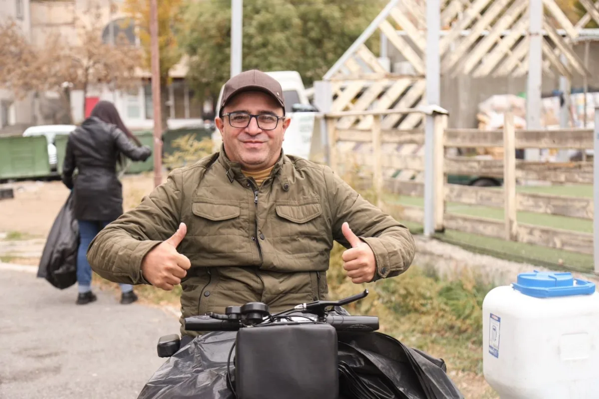 Участники инициативы Green Green собрали более 100 мешков мусора в Аван-Ариндже