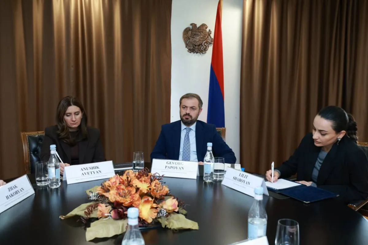 Геворг Папоян принял генерального секретаря Глобального инвестиционного фонда Валида Фаргала на ежегодном инвестиционном совещании AIM.