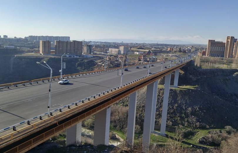 Փակ է լինելու Դավթաշեն կամրջից դեպի Վաղարշյան-Ավետիսյան փողոցների խաչմերուկ եղած ճանապարհահատվածը