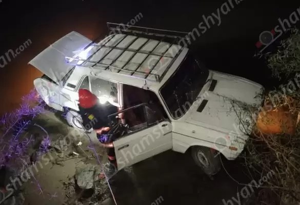 Ավտովթար՝ Լոռու մարզում․ «ՎԱԶ 2106»-ը հայտնվել է Փամբակ գետում