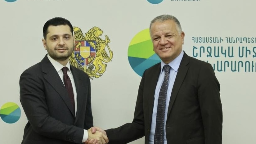 ՇՄՆ Համբարձում Մաթևոսյանն ընդունել է ՀՀ-ում ԵՄ պատվիրակության ղեկավար, դեսպան Վասիլիս Մարագոսի գլխավորած պատվիրակությանը