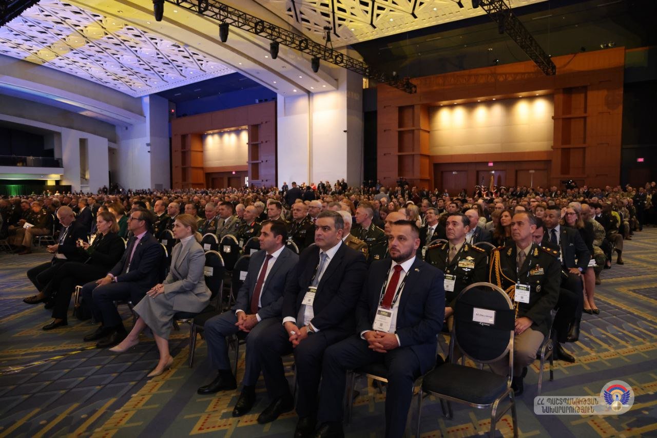 Папикян принял участие в церемонии открытия выставки «AUSA» в Вашингтоне